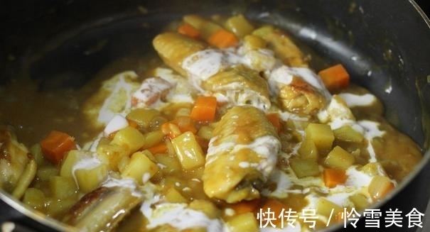 咖喱鸡翅做法,酱汁浓郁辛辣鲜香,连汁都可以拌饭