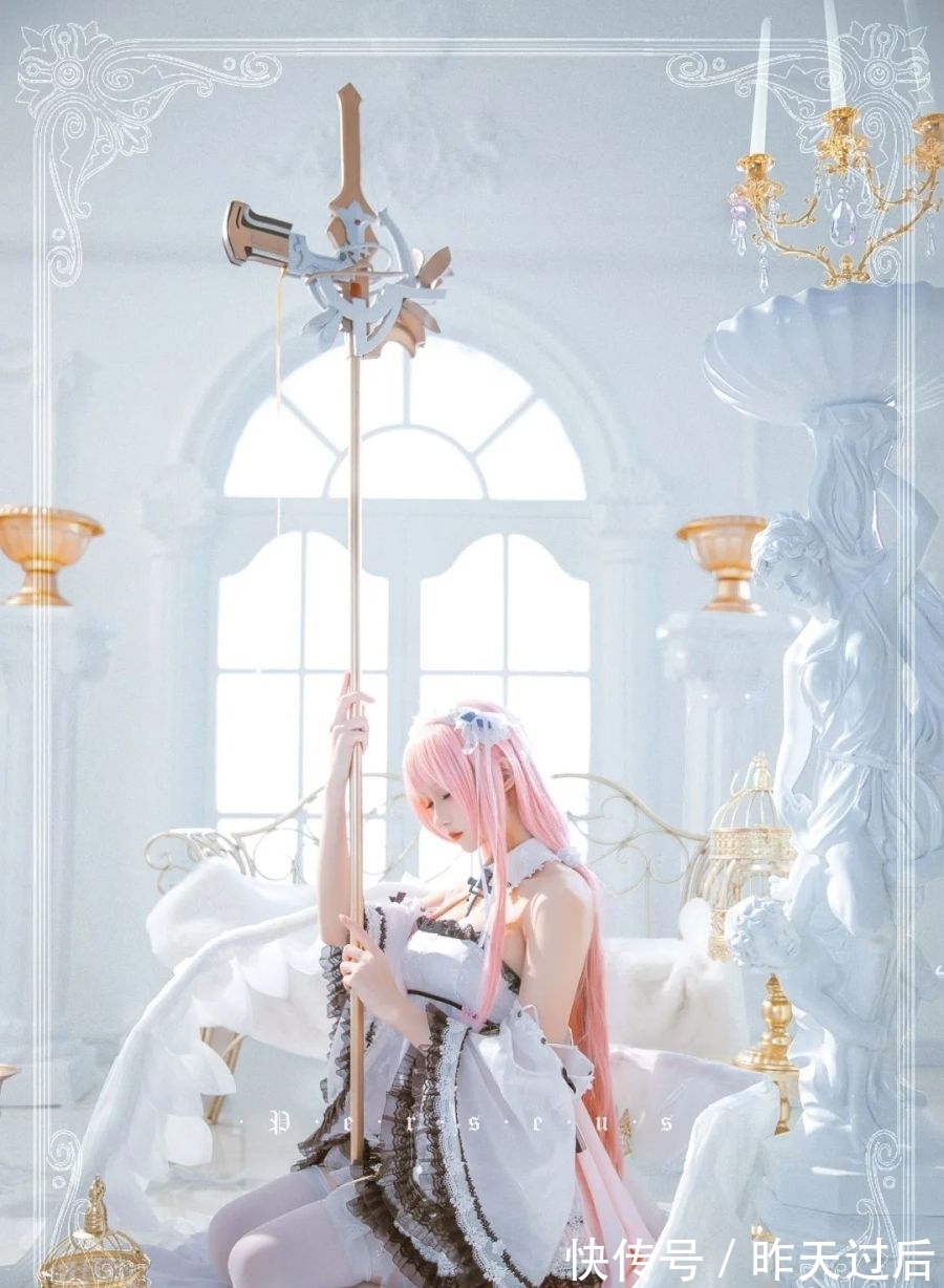 碧蓝航线|cos:碧蓝航线英仙座cos正片@瓦斯塔亚小龙虾,这该死的大长腿