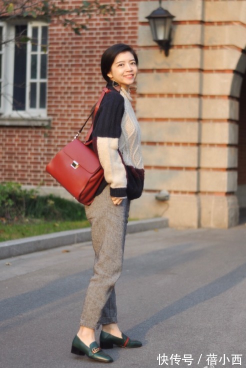 阔腿裤|秋冬告别小白鞋,这双“乐福鞋”才是精致女孩该有的,显高又显瘦