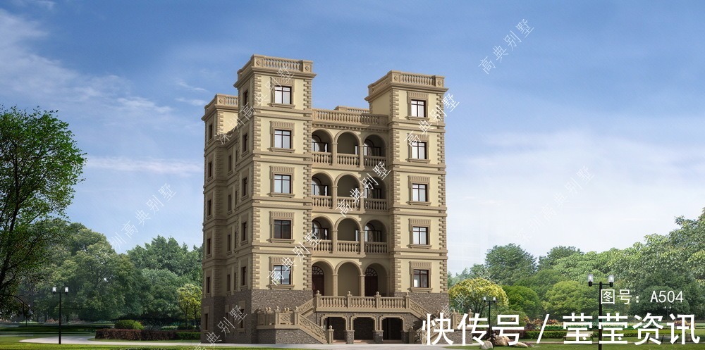 别墅|简洁的农村别墅,外观漂亮大气,让人百看不厌。