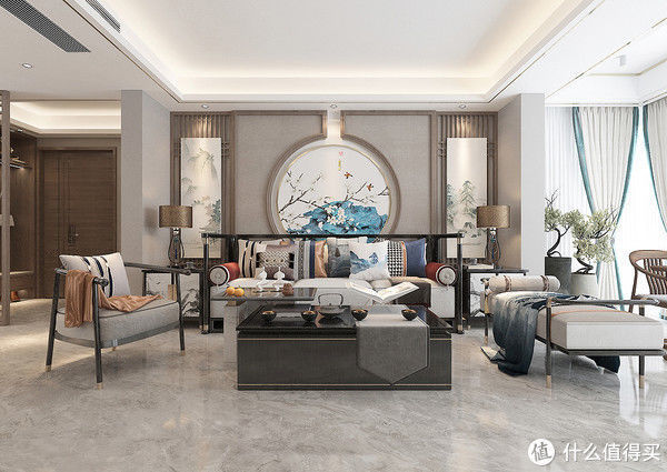 主卫|坚持装修中式风,效果出来后,真的很喜欢,一步一景,入户很惊艳