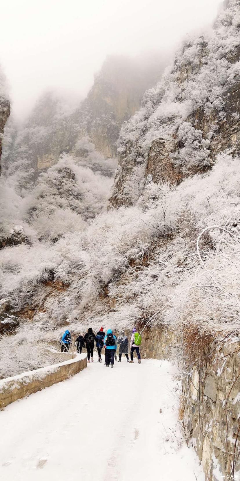 太行|冬日里来到南太行，亲历万仙山上漫天飞雪的壮观与震撼