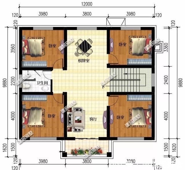 造价|简单实用的两层小别墅,许多人都在建,造价经济爸妈们都爱!