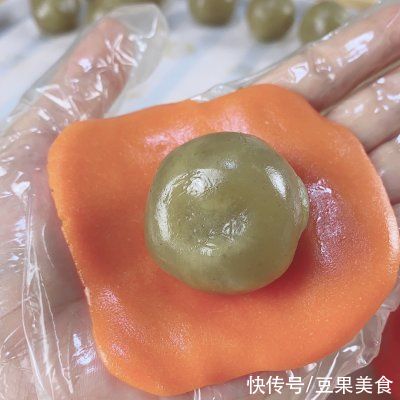 柿子|今年必须做的好柿花生月饼