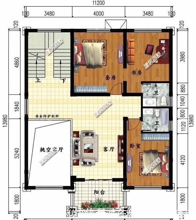 瓷瓦|宽11米左右的农村简欧别墅,外观美布局赞,老家生活乐悠悠!