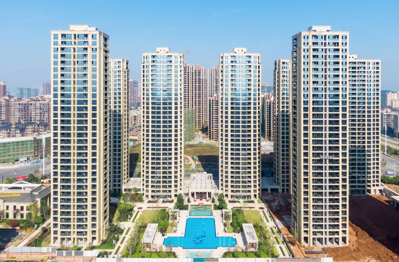 楼盘|湘潭湘潭县热门楼盘项目现场传来一批新照片，请查收