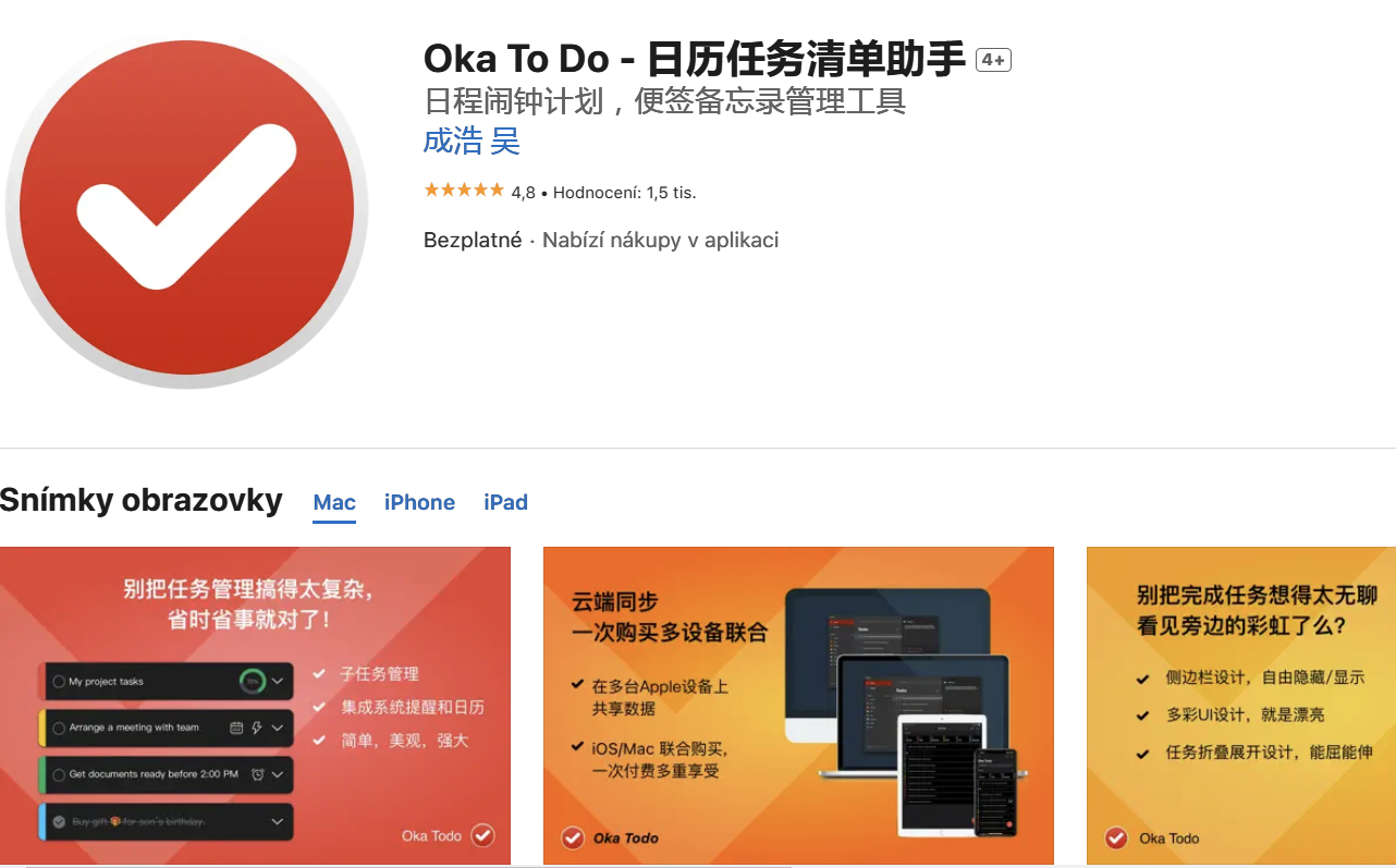 Oka To Do for Mac v1.1.4 日历任务清单助手-下载否