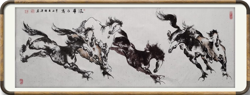 天马行空|本市热点:天马行空 笔墨神通——记著名书画家高栋梁