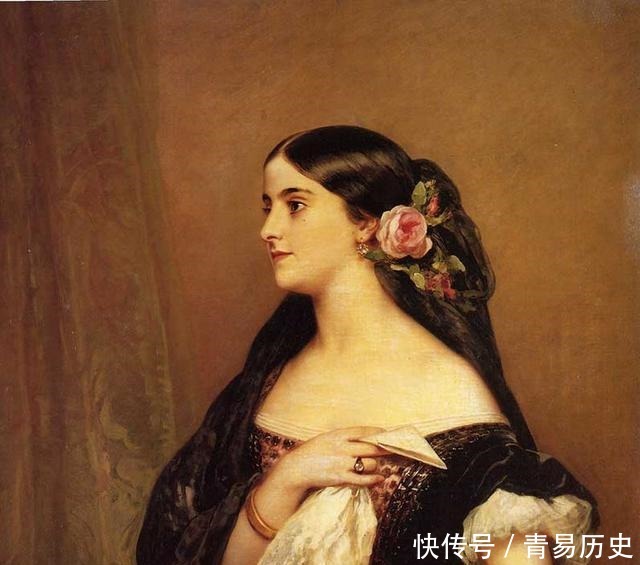 画家|德国宫廷画家,弗朗兹·克萨韦尔·温特哈尔特,人物油画作品欣赏