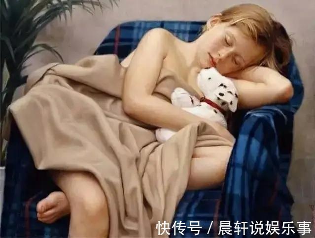 画作@我喜欢画人体油画,看了他的画之后,我为之前的艺术行为感到羞愧