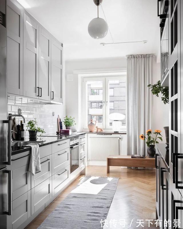 小白砖|67㎡长条户型靠开放式大两倍，也太通透了吧