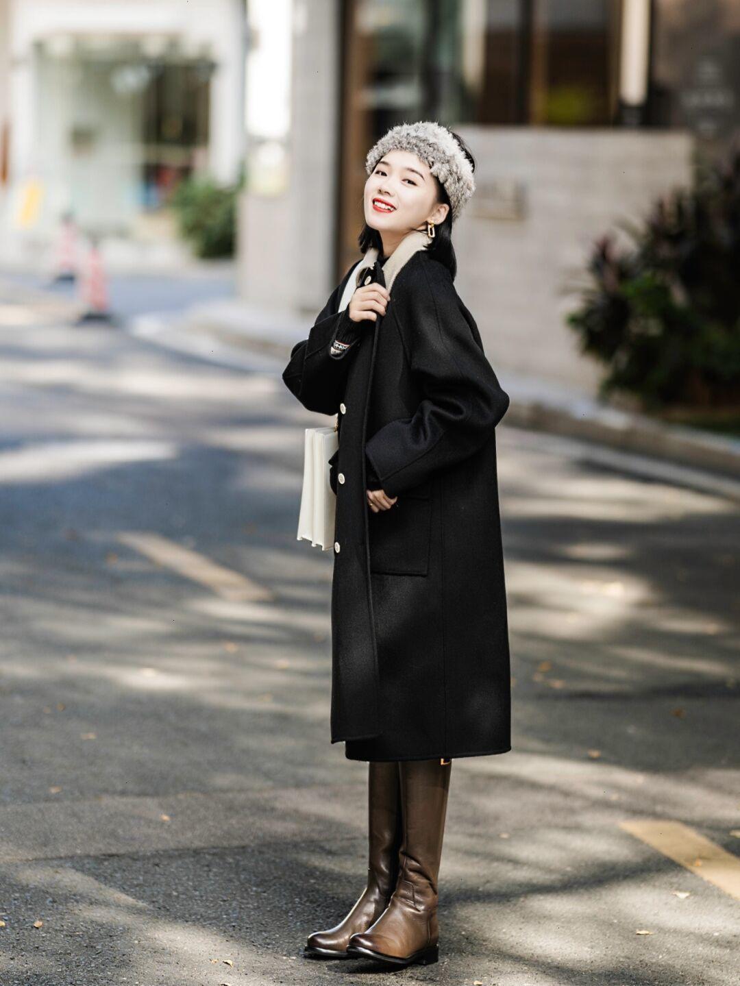 小蛮腰 这些“大衣”穿搭才叫高级,精致干练又有气场,每一套都可照着穿