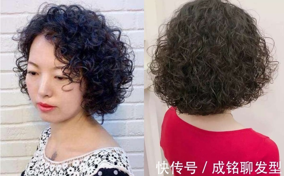 同龄人 五六十岁烫纹理，七十岁烫小卷，八十岁不染发，优雅老去才最美