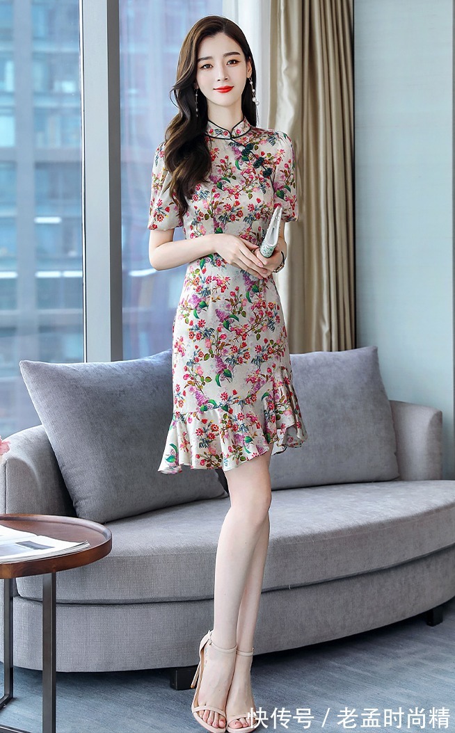 遇见|不一样的旗袍,穿在不一样的你身上,让你遇见优雅,美丽一夏