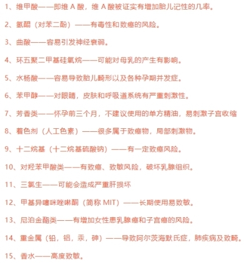 成分|孕妇选护肤品看价格不看成分？活该烂脸！孕期禁忌成分需知晓！