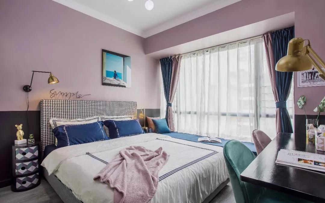 金属|79㎡旧房改造,阳台打通纳入厨房,莫兰迪配色超高级