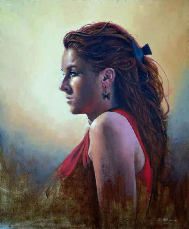 艺术学院$法国女画家:魅力独特的色粉味道