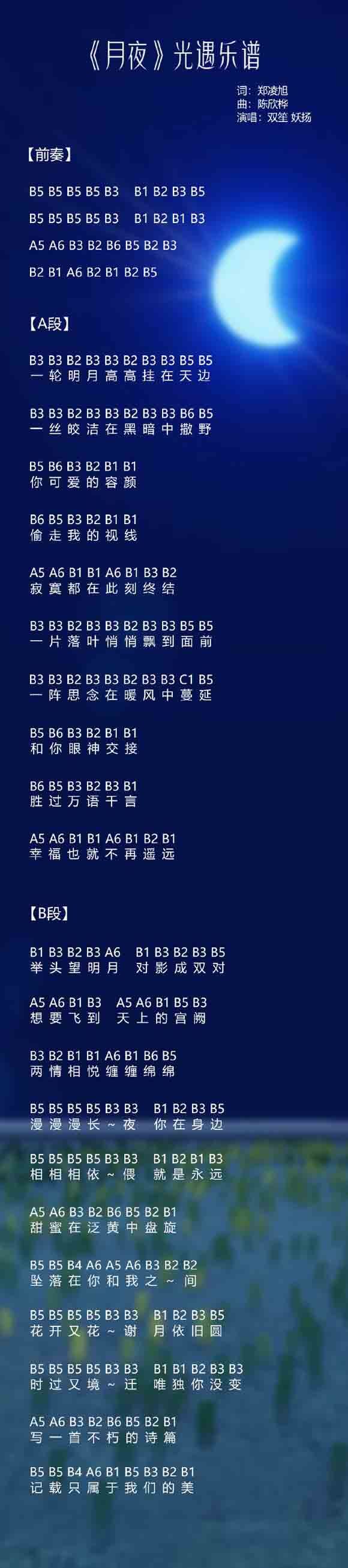 夜空中最亮的星光遇樂譜不在流浪光遇樂譜起風了光遇樂譜煙花易冷光遇