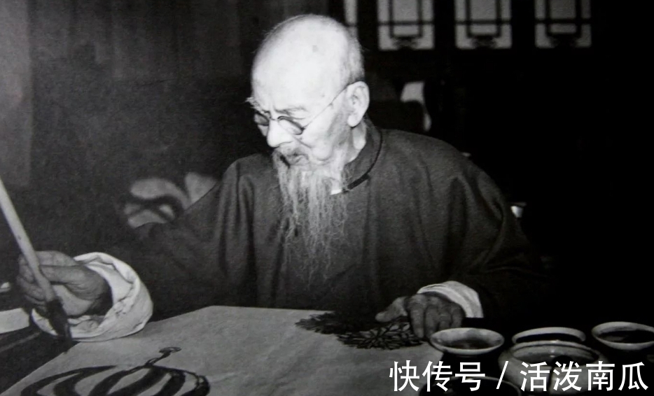 毛主席!齐白石赠毛主席一幅画,酒后又欲抢回,主席:不行,上面有我名字