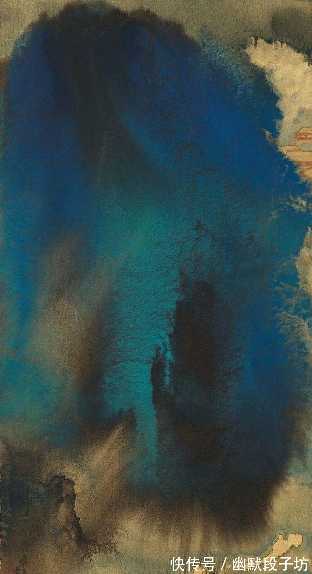 画家#张大千靠仿他的画出人头地,他的理论一直被追捧!