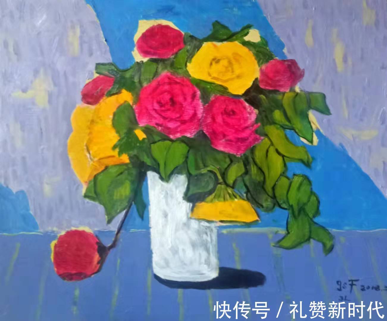 央美$龚树芳油画作品欣赏