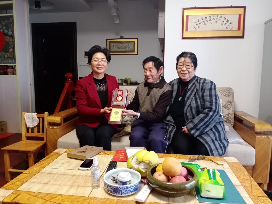 刘辉萍|刘辉萍黄勇走访慰问抗美援朝老兵