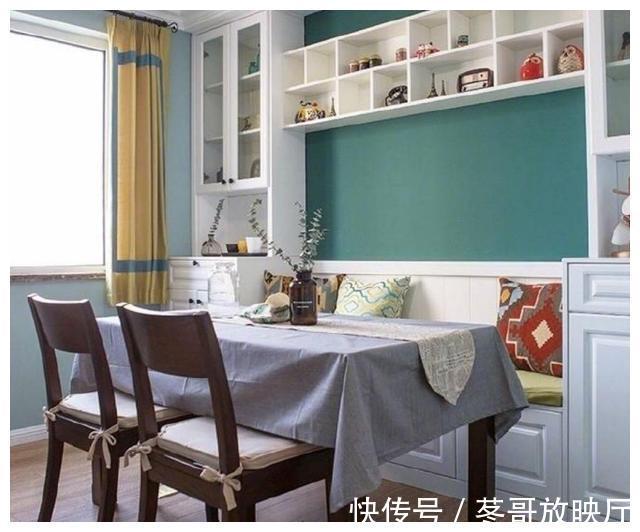 实用性|小户型装修时，餐厅一定要这样装，省空间还方便实用，漂亮极了