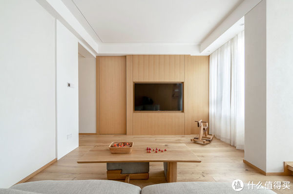 玄关|温州小姐姐的暖居,全屋原木风,180㎡的家自然舒适,把生活过成诗