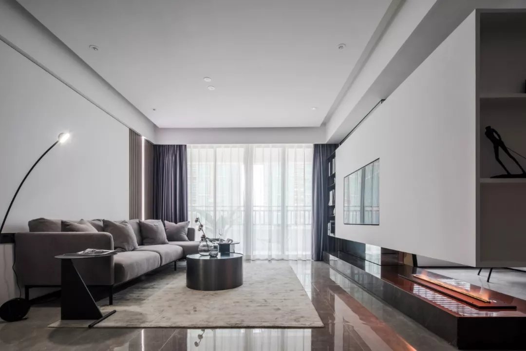 木饰面|125㎡现代简约，以实用与舒适的设计，打造品质端庄的现代感