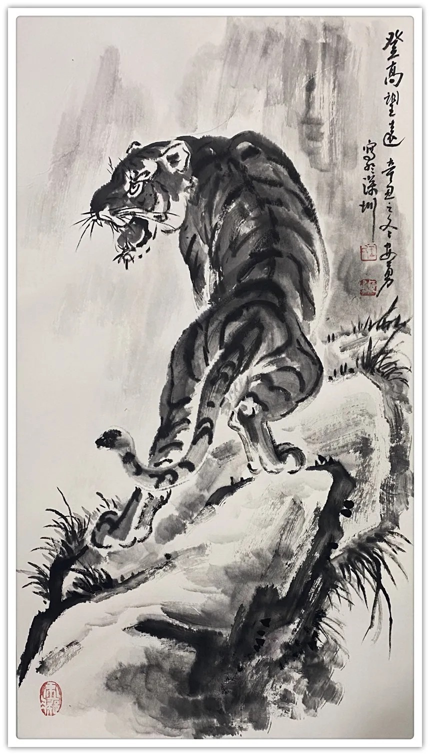 优秀奖@「名家贺岁」书画家王安勇:2022虎年新春特刊