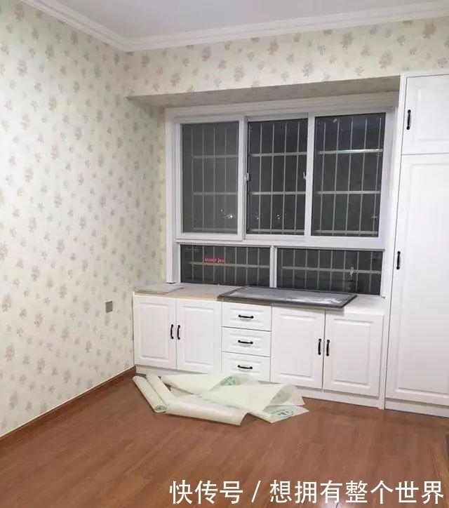 飘窗|婆婆不顾反对请亲戚装修,完工后我懵了飘窗改做柜子,谁见过