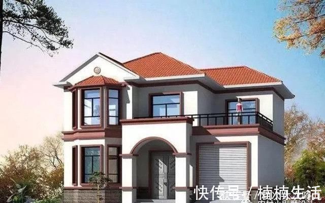 建筑面积|8套二层带车库农村别墅,不到30万的造价,实用省钱非常划算