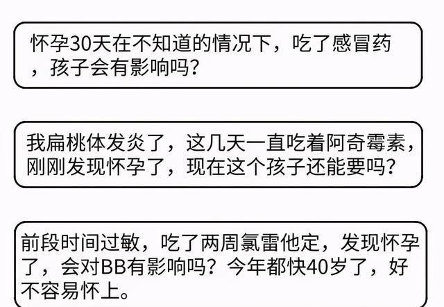 医生|怀孕生病到底能不能吃药？终于有医生一次讲明白了