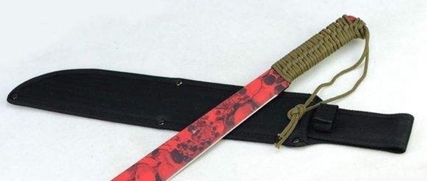 恐怖|全球最恐怖砍刀美国血骷髅很恐怖,但不及中国,出刀便有人头落