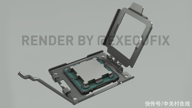 AMD AM5插槽泄漏 尺寸为LGA-1718