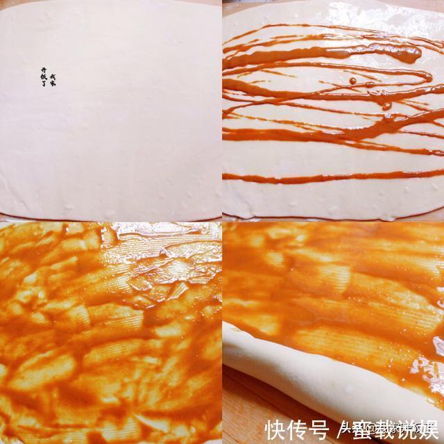 酥到掉渣的烧饼,平底锅就能做,每次一斤面,咸香酥脆,出锅必光