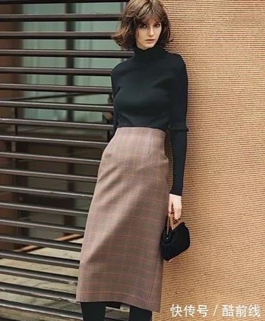 大衣 今年裙子流行“穿长不穿短”,遮肉显高抬气质,尤其配大衣,真美