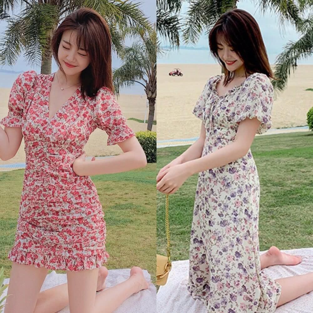 又美又欲的连衣裙,清新浪漫又性感雅致,静享美好幸福时光