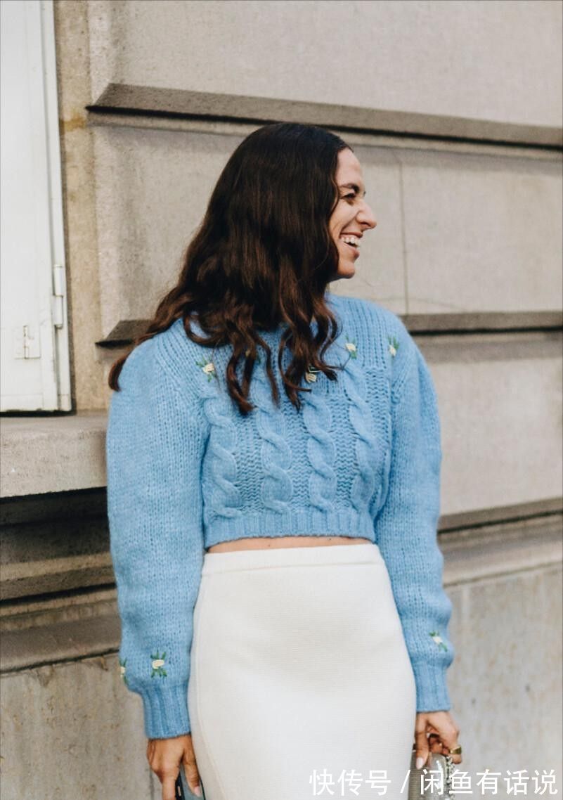 穿搭|小时候穿过的“绞花毛衣”又火了!温暖又复古,外穿内搭都好看