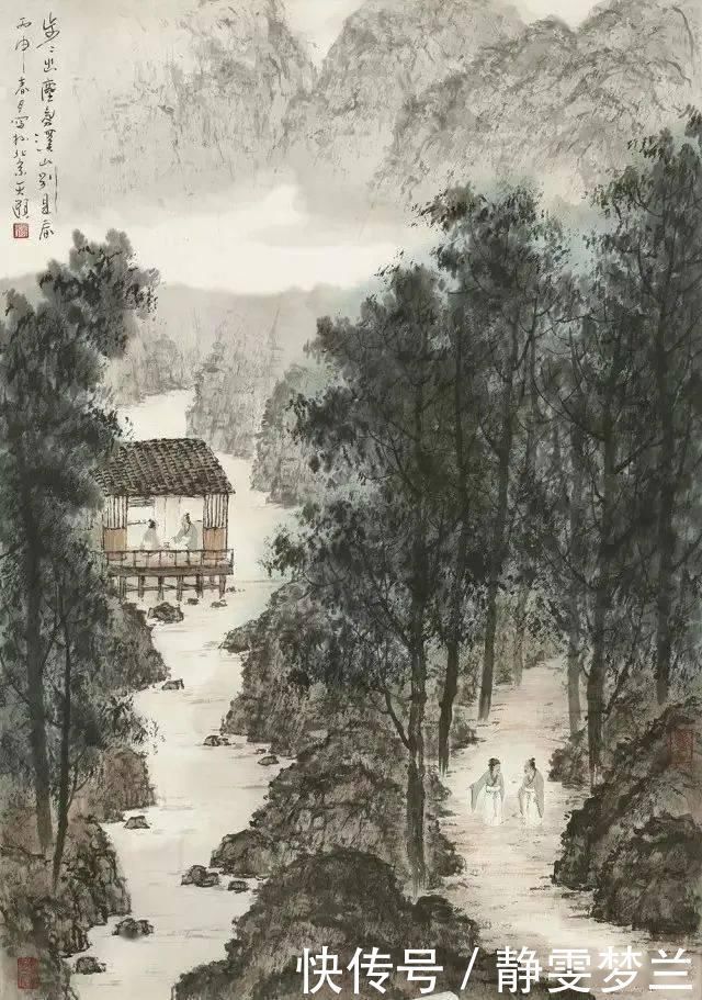 杨善深#岭南派大师杨善深之子的花鸟、山水和人物!