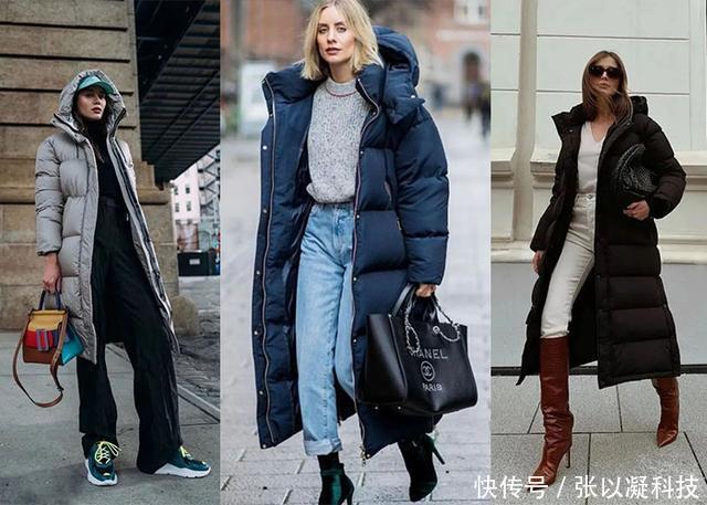 寒冷天穿长款羽绒服才是最前卫的时髦精