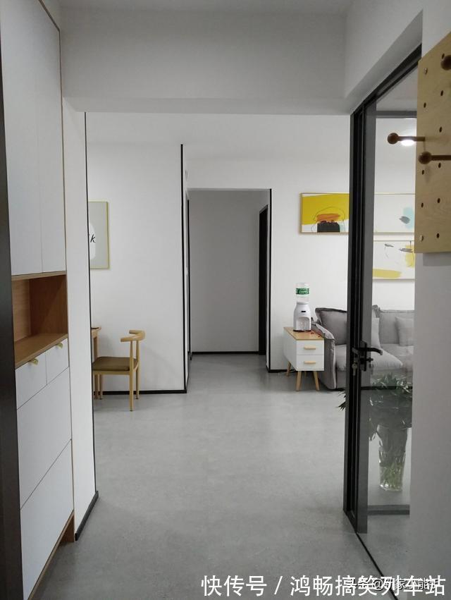 全屋|他家新房,全屋刮大白,没吊顶,局部非承重墙砸掉,美观又实用