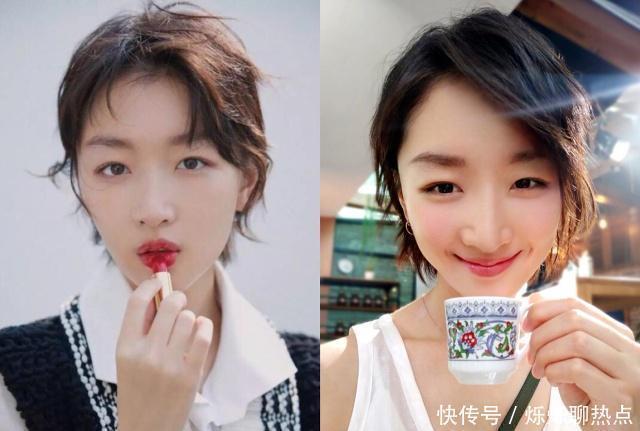 微卷|今年最流行的“微波头”短发,不挑人还显脸小