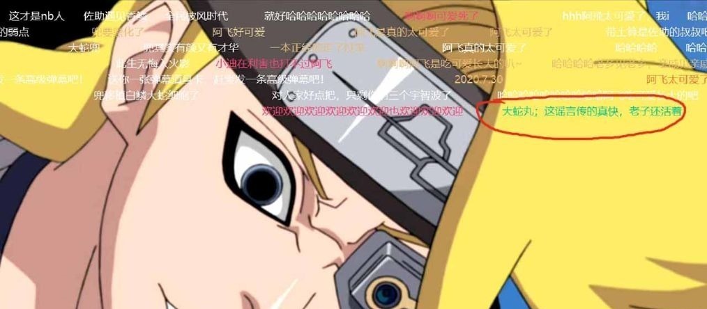 盘点|盘点《火影忍者》中的搞笑弹幕,第五条最经典,需要全文背诵