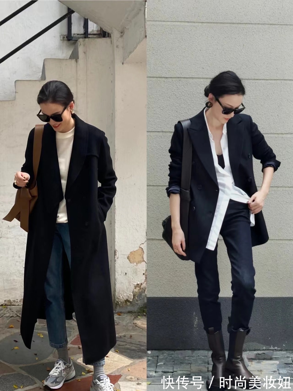 和谐感 上了40岁的女人穿衣尽量别太花哨,18套简约高级穿搭,照穿就行了