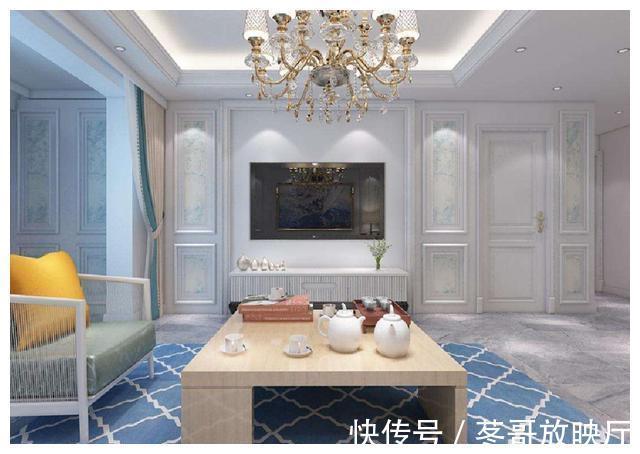 档次|小户型怎么装电视墙,不如用石膏线,少花钱好看又上档次