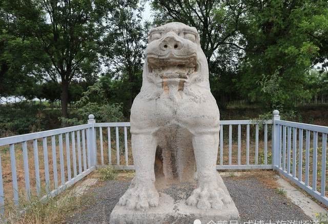 航拍|航拍三原唐敬宗李湛庄陵：所有翁仲都无头，枪毙俩人至今未破案