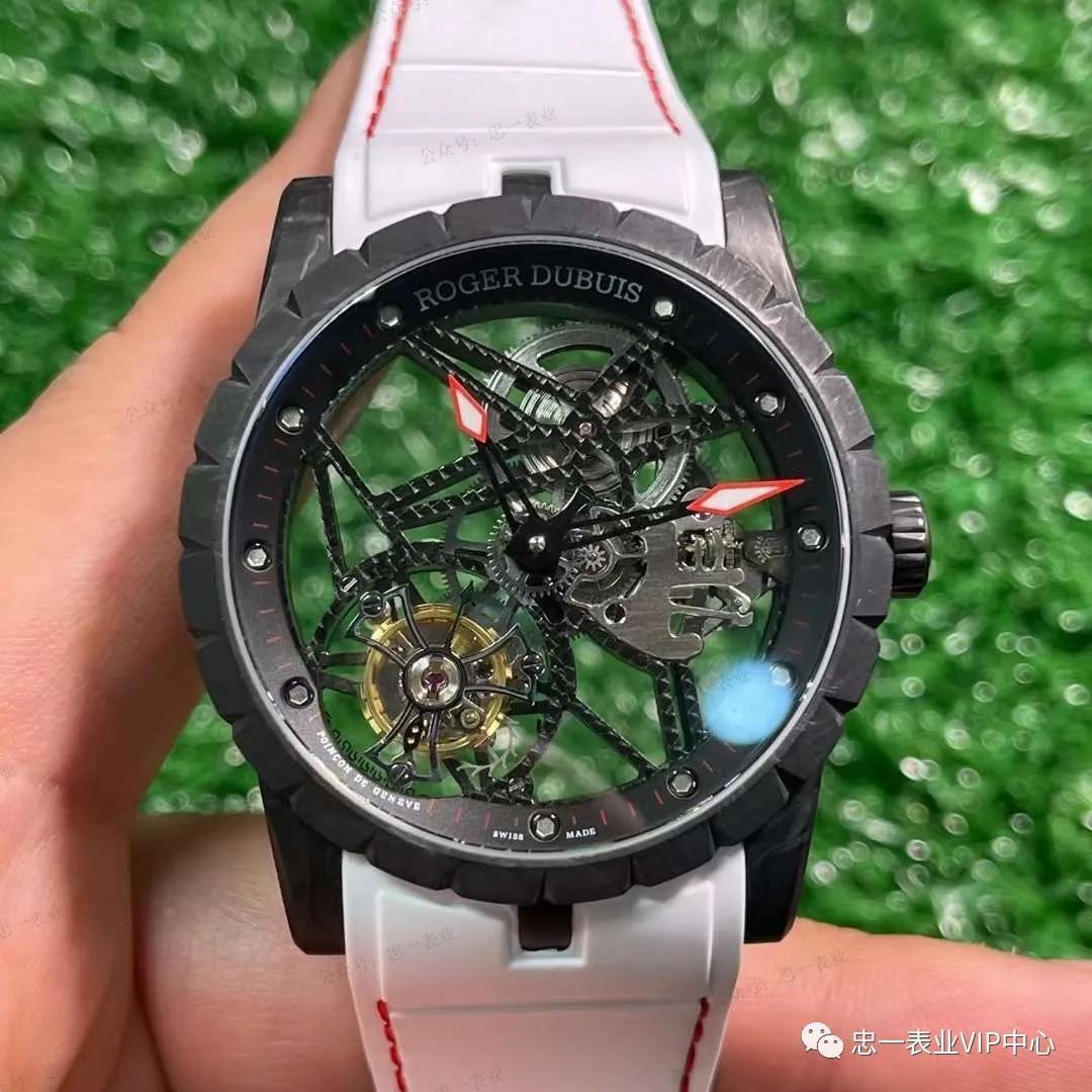 颜值最高佩戴最舒适的真陀飞轮机芯,RD王者系列碳纤维陀飞轮腕表