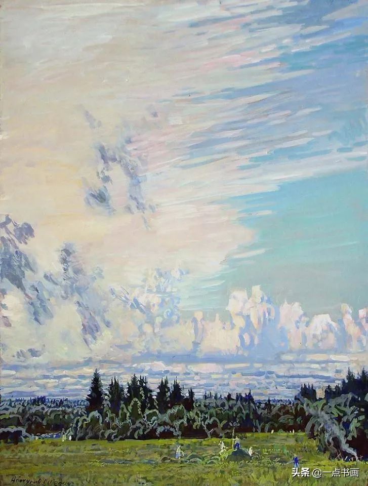 美术学院#阿巴库莫夫：被誉为俄罗斯的金笔，其画笔下都是净化的世界
