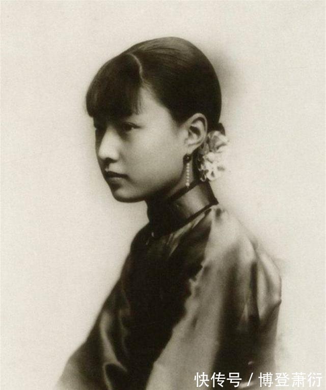 陆小曼#直击百年前五大名媛真实老照片,她们的美惊艳了一个世纪